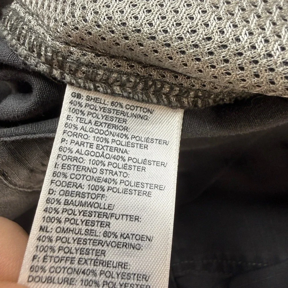 The North Face Cargo Shorts Regular Fit Size 40 (FIT 37) Gray Ripstop Outdoor